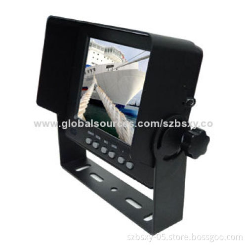 5-inch Waterproof Digital LCD Monitor for Fire Trucks